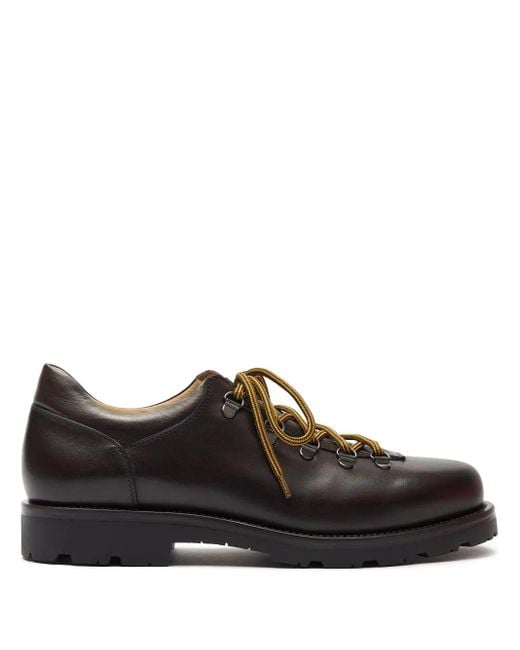 Scarosso Black Eddy Derby Shoes for men