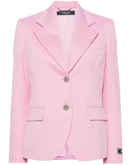 Blazer con botones Versace de color Pink