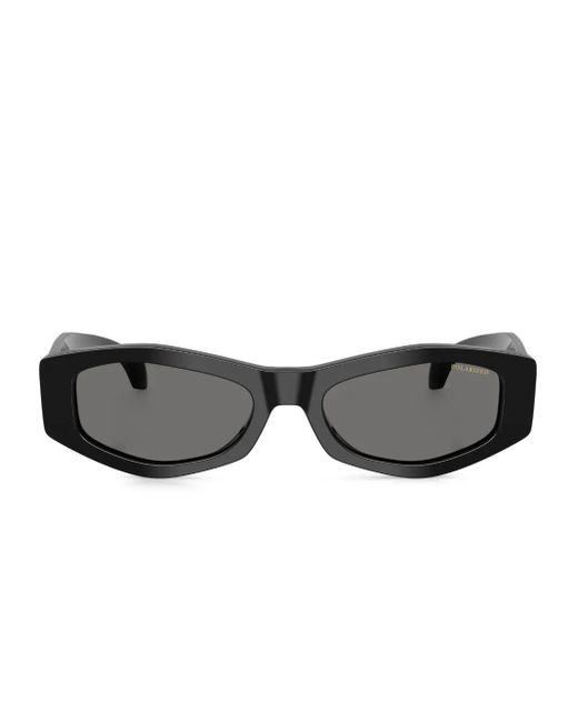Versace Black Sonnenbrille Mit Geometrischem Gestell