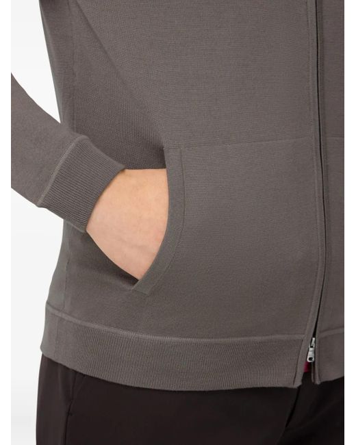メンズ Boggi ジップアップ パーカー Gray