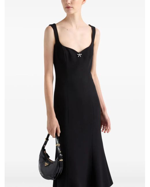 Abito Midi di Prada in Black