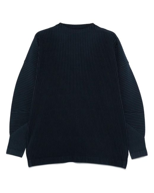 メンズ Homme Plissé Issey Miyake Mc November Tシャツ Blue