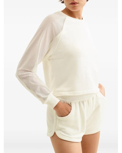Eres White Bausch Jacket