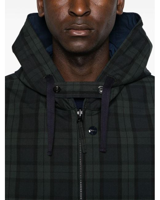 Baracuta Black Reversible Hooded Jacket for men