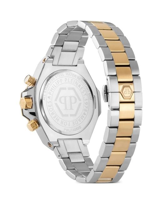 メンズ Philipp Plein クロノロイヤル 46mm 腕時計 Metallic
