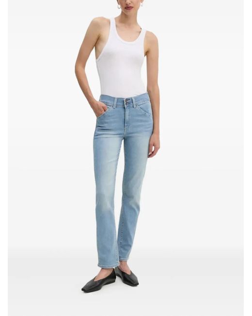 Levi's Blue Belt-Loop Jeans