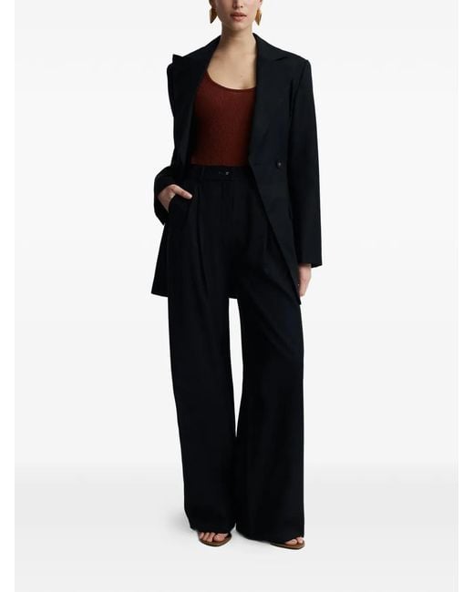 Anna Quan Black Merle Single-Breasted Jacket