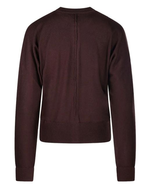 Daniele Fiesoli Brown Buttoned Cardigan