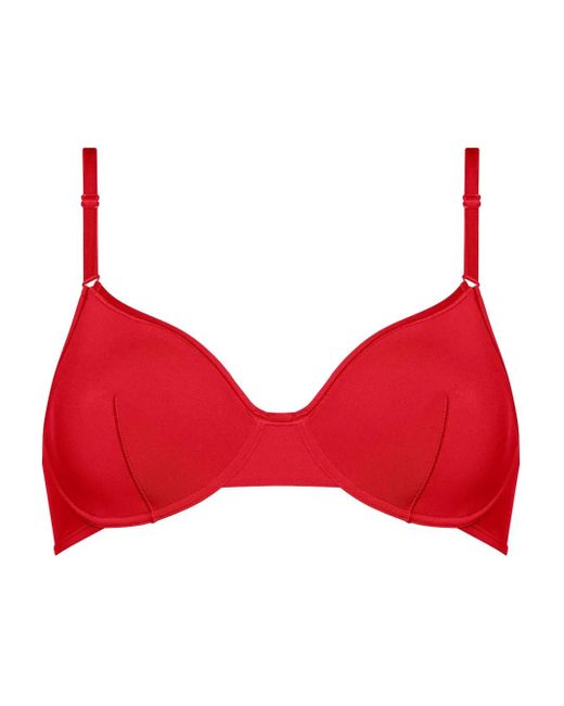 Eres Ilona Soyeuse Gewatteerde Bh in het Red