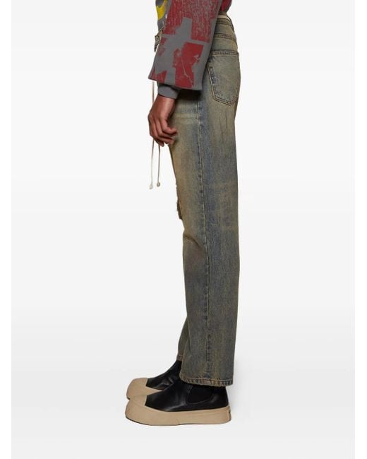RRR123 Jeans im Distressed-Look in Gray für Herren