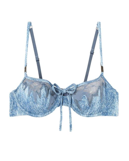 Sujetador balconette de x Savage X Fenty de DIESEL de color Azul Lyst