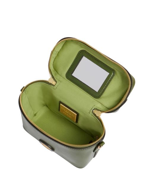 The Bridge Green Leather Mini Bag