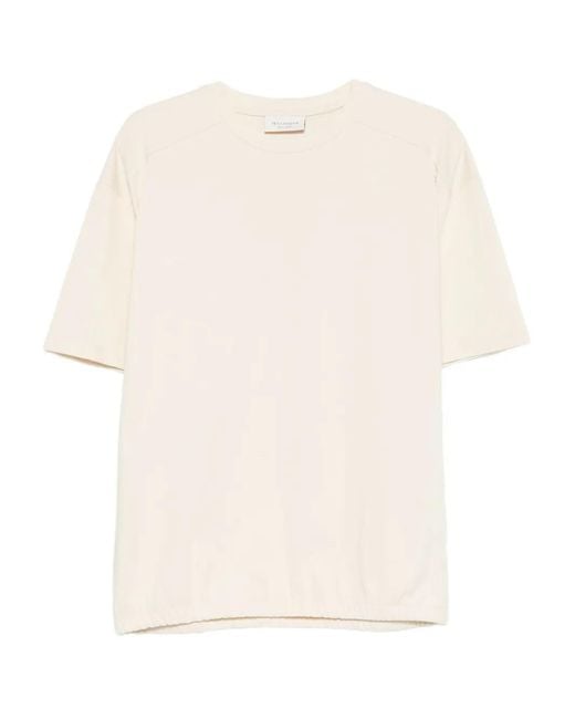 Yes London White Cotton T-Shirt for men