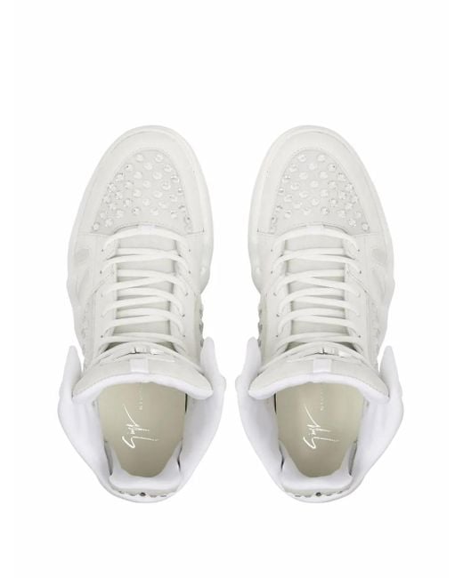 Giuseppe Zanotti Talon ハイカット スニーカー White