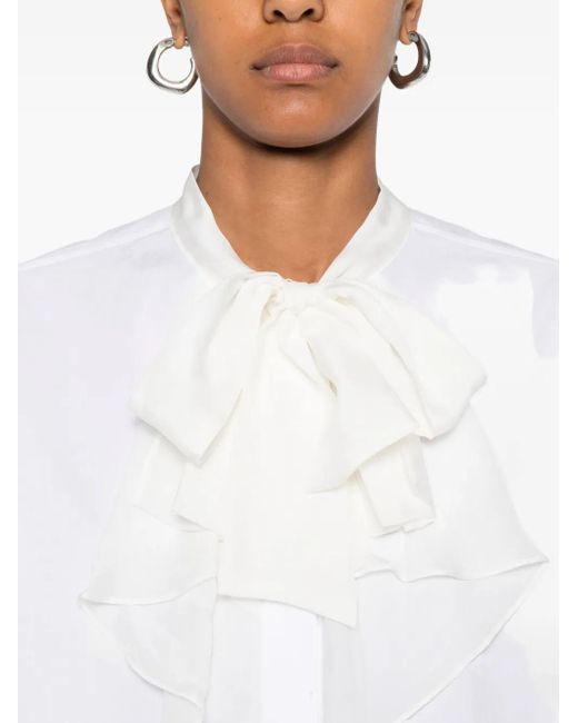 Dorothee Schumacher ラッフル ブラウス White