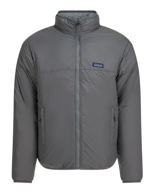 Patagonia Gray Zip-Fastening Padded Jacket for men
