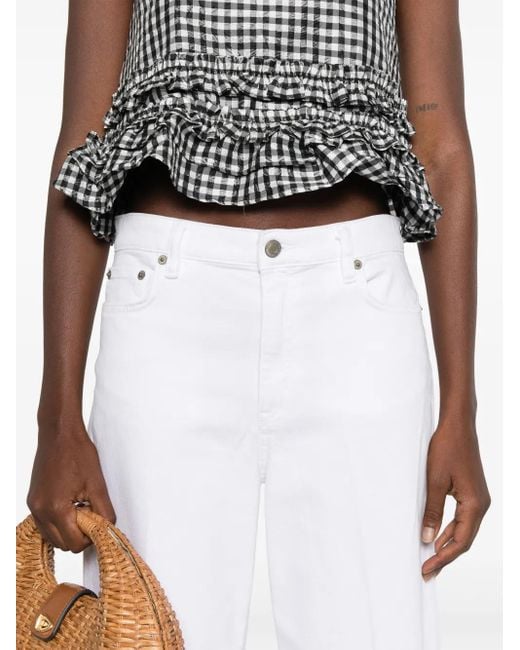 Ralph Lauren White Saira Jeans