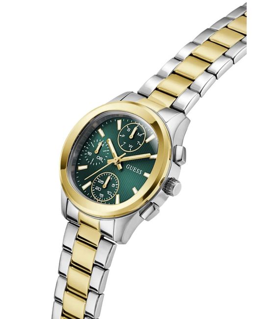 Guess Metallic Duo-Tone 36Mm Watch
