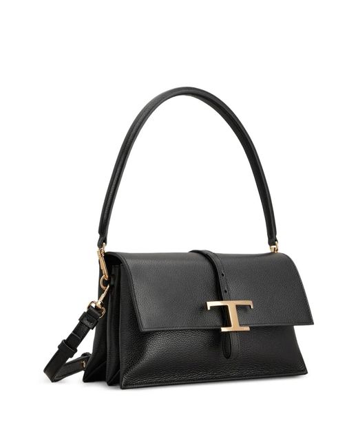 Tod's Black Calf Skin Leather Bags