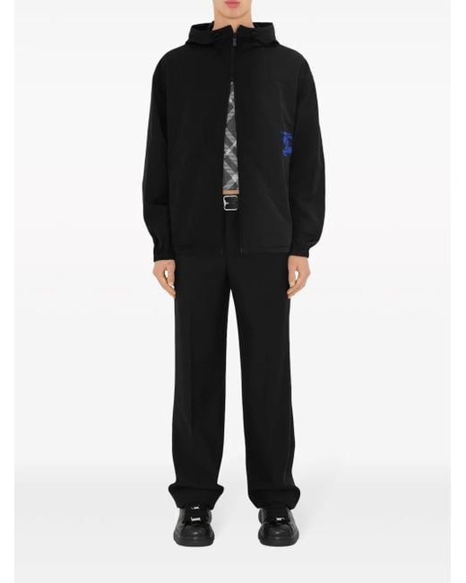 Burberry Black Lightweight Nylon Jacket For for men
