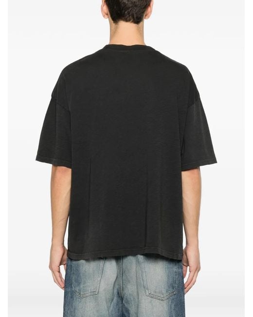 T Shirt Nero-Uomo di Represent in Black da Uomo