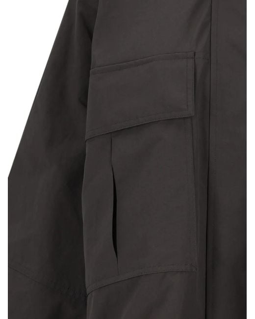 Weekend by Maxmara Black Drawstring High-Neck Jacket