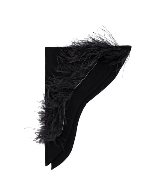 MANURI Black Sissy Headscarf