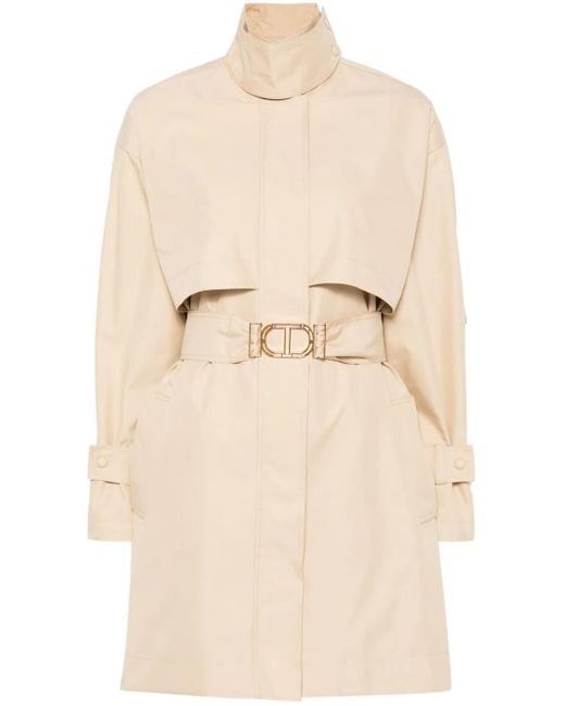 Twinset Natural Belted Coat