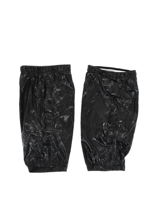DSquared² Black Elasticated Touch-Strap Leg Warmers