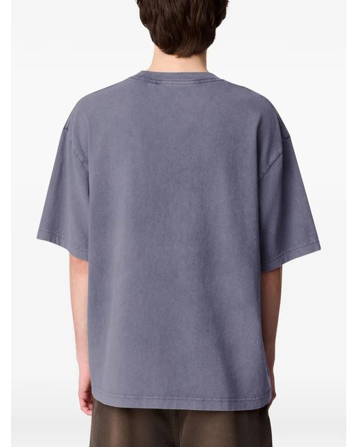 Axel Arigato Blue Nyc Washed Sky T-Shirt for men