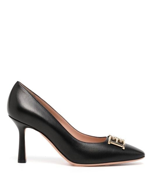 Bally Evanca 85 Leather Pumps in Black | Lyst