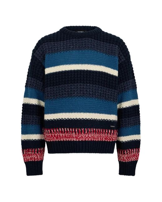 DSquared² Gestreifter Pullover in Blue für Herren