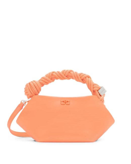Ganni Orange Mini Bou Bag