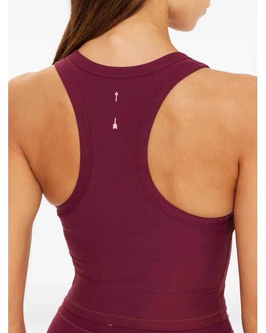 The Upside Red Sophie Peached Crop Top