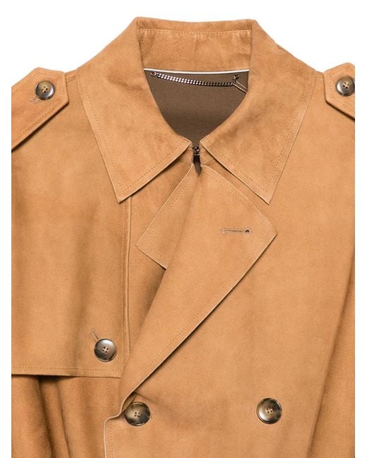 Canali Brown Trench Coats for men