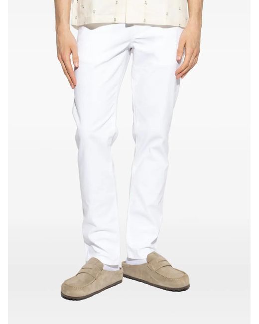 Rag & Bone White Cotton Jeans for men