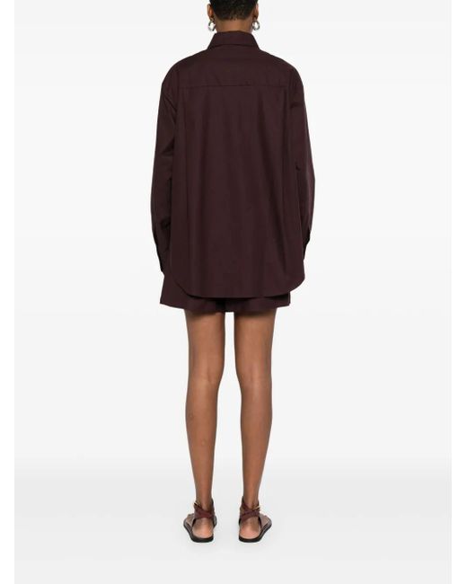 Camicia Lui di Frankie Shop in Purple