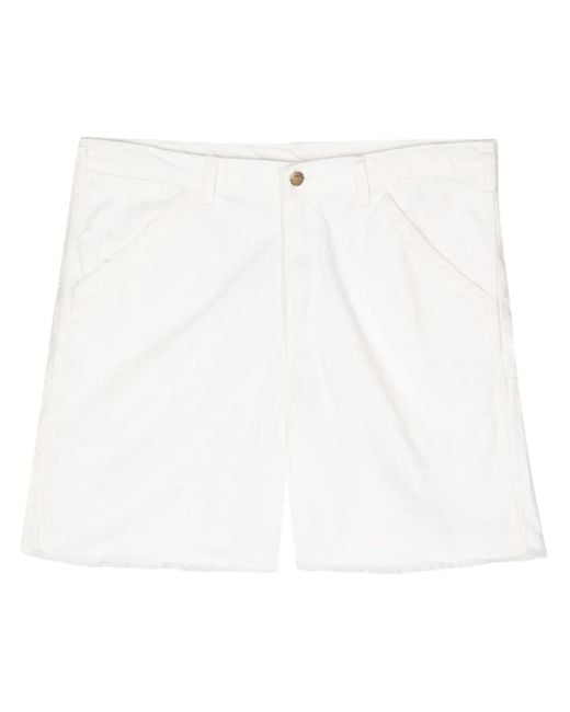 Polo Ralph Lauren White Cotton Cargo Shorts for men