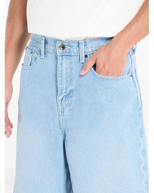 Pantalones vaqueros cortos con cinco bolsillos Vans de hombre de color Blue