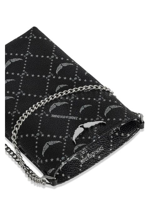 Zadig & Voltaire Black Rock Phone Pouch