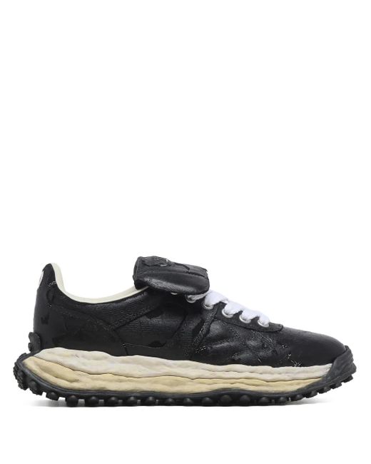 Maison Mihara Yasuhiro Black Scott Padded Tongue Sneakers for men
