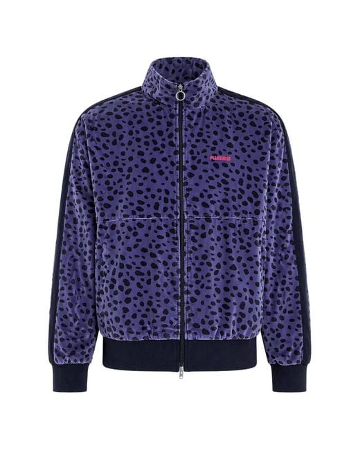 Pleasures Blue Ozone Spotted Jacket for men
