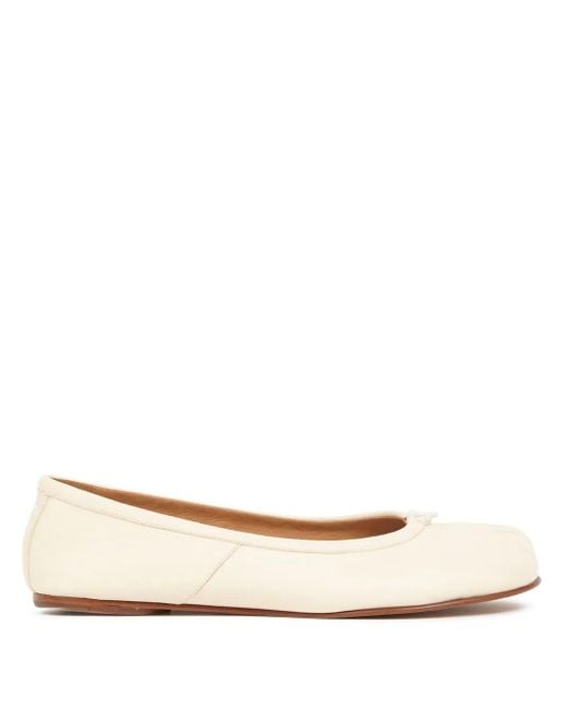 Maison Margiela Natural Tabi Ballet Flats
