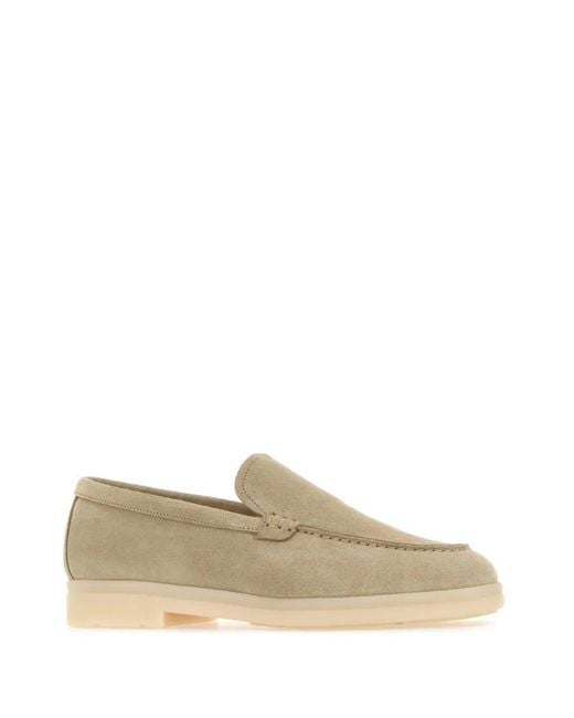 Church's Natural Suede Loafers