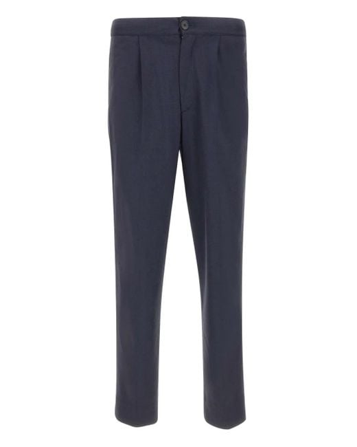 Paul Smith Blue Darts Elasticated Trousers for men