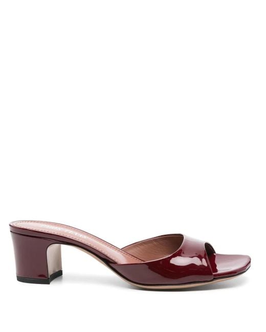 Mules Toy 50 Mm En Cuir Paris Texas en coloris Pink