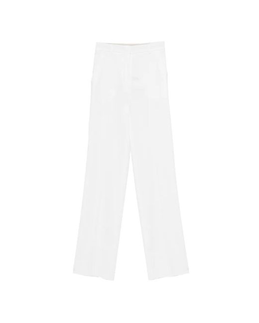 Max Mara Wollen Broek in het White