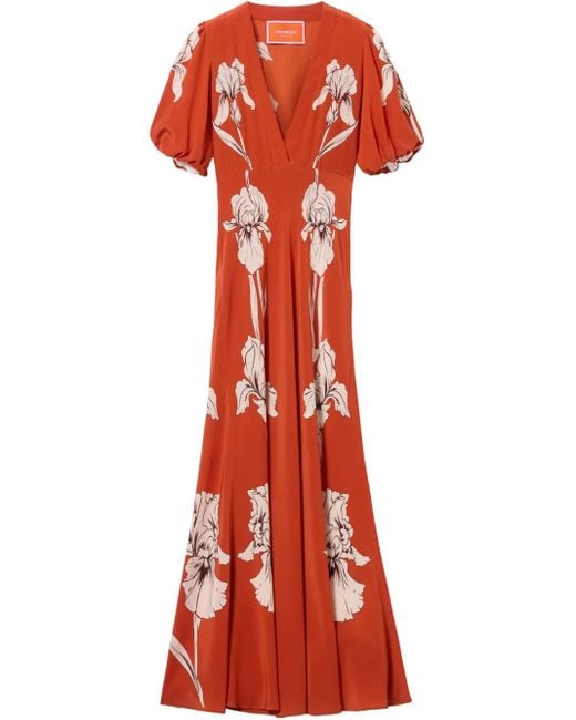 LaDoubleJ Red Robe Mi-Longue Marlene