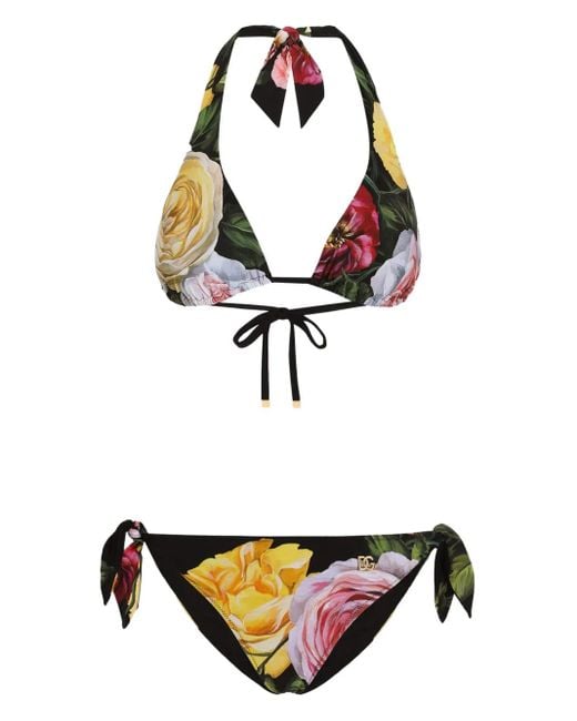 Dolce & Gabbana フローラル ビキニ White