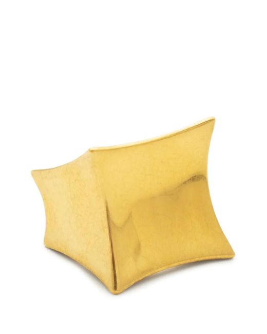 Hugo Kreit Yellow Chunk Ring